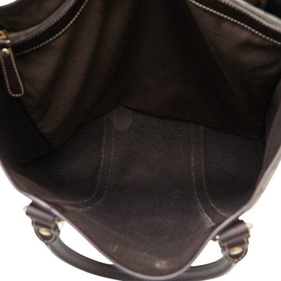 GUCCI Brown Leather Tote Bag - Picture 8 of 12